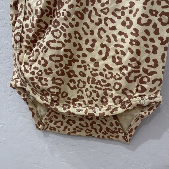 NWT Kate Quinn Sleeveless Kimono Bodysuit - Cheetah - Picture 4 of 8